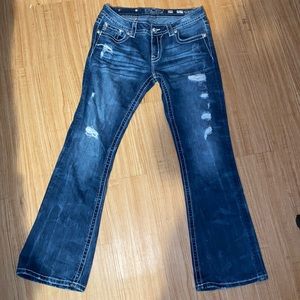 Stunning Y2K Miss Me bootcut blue jeans